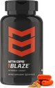 MTN OPS Blaze Fat Burner & Θερμογόνος Αναμνηστική Μεταβολισμού για Απώλεια Βάρος, 210mg καφεΐνης ανά Εξυπηρετώντας Χάπια καφεΐνης για Ενίσχυση Ενέργειας, 30 Υπηρεσίες