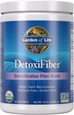 Κήπος Ζωής Βιολογικός Άγευστη Fiber σκόνη Detox μείγμα με Chia, Alfalfa & Κριθάρι για Herbal Cleanse, Gut Health Support - Detoxifiber - Μη-GMO, Χωρίς γλουτένη, Psyllium Free, Vegan, 30 υπηρεσίες