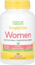 SuperNutrition Απλά ένα πολυ-βιταμίνη για τις γυναίκες, 90 κόμης