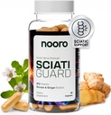 Nooro SciatiGuard Sciatica συμπλήρωμα – Sciatic Nerve Κάψουλες με Βιταμίνες B1, B6, B12, Μαγνήσιο, Τζίντζερ, Alpha Lipoic Acid – Υποστήριξη για την πλάτη Comfort – 60 κάψουλες