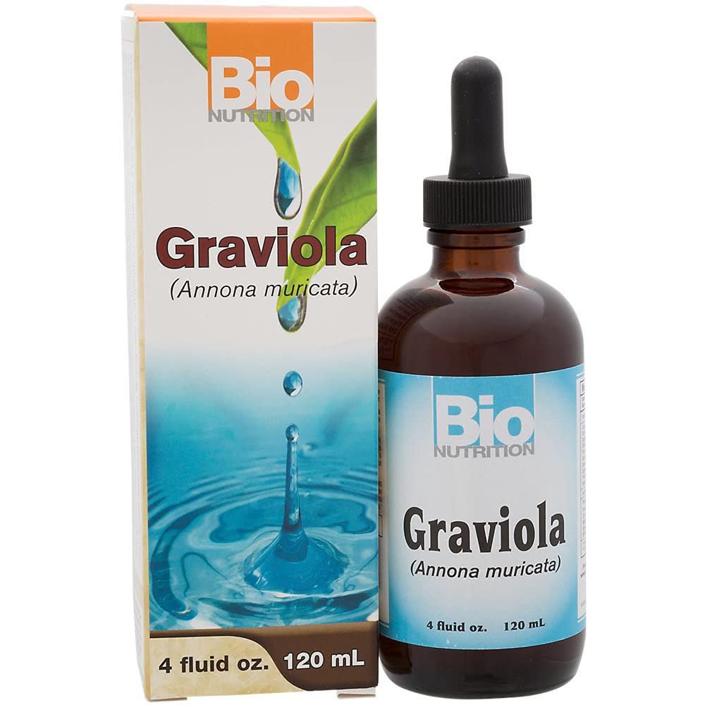 Βιοδιατροφή Graviola (Annona Muricata) Υγρό 4 ρευστές ουγγιά 750 mg Soursop