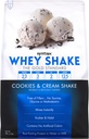 Syntrax θρέψης Whey Shake, κρύο φιλτραρισμένο & μη μετουσιωμένο μείγμα πρωτεΐνης Whey, Cookies & Cream Shake, 5 lbs, Real Cookie κομμάτια