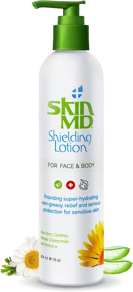 Skin MD Shielding Lotion - Ενυδατική Λοσιόν Σώματος για Ευαίσθητο Δέρμα 