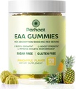 EAA Gummies 120 Gummies (Pineapple), Essential Amino Acids - Όλα τα 9 Essential Aminos (EAA) και όλα τα Branched-Chain Aminos (BCAAs), Non-GMO, Gluten Free, Vegetarian Friendly