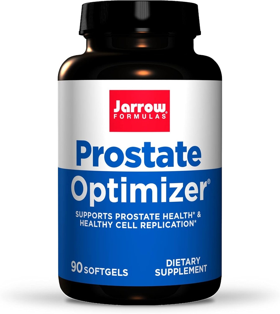 Jarow Formulas Prostate Optimizer - 90 Softgels - Υποστηρίζει Prostate Υγεία, λειτουργία της ουροδόχου κύστης και ροής ούρων - Υγιής αντιγραφή κυττάρων - 30 εξυπηρετήσεις