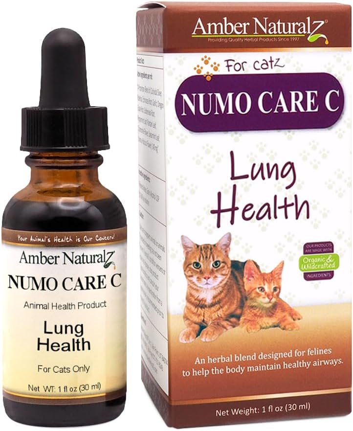 Amber NaturalZ Numo C αναπνευστική υποστήριξη για γάτες 
