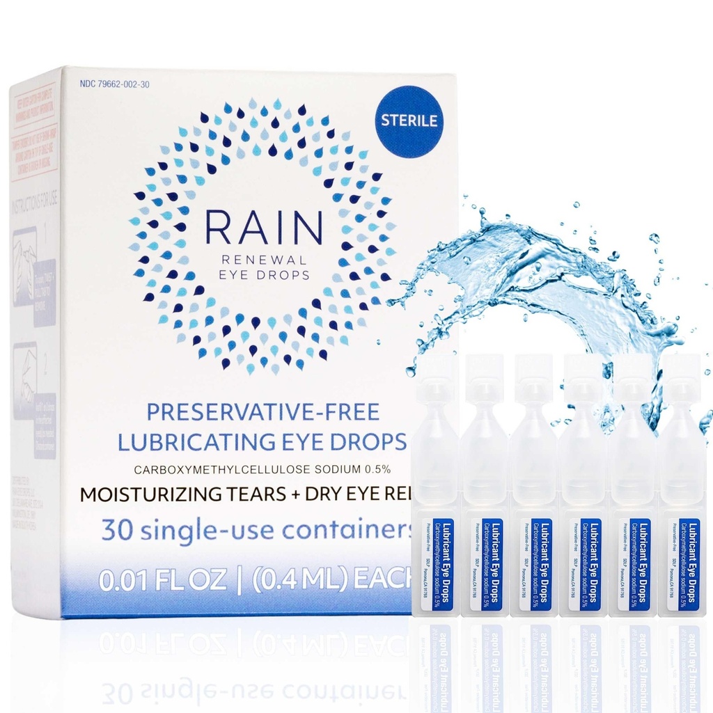 Reservative Free Eye Drops για σοβαρά ξηρά μάτια – More Natural Eye Drops for Dry Eye Relief – Ιδιοκτητική Φόρμουλα Ανακουφίζει στεγνά, Ichy Eyes – Πάρτε πίσω το μάτι σας Comfort