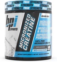 BPI Αθλητισμός Μικρονισμένη Creatine - Αύξηση Δύναμης - Μείωση Κόπωση - Lean Μυϊκό Κτίριο - 100% Καθαρή Creatine - Καλύτερη Απορρόφηση - Υποστηρίζει την ανάπτυξη των μυών - Χωρίς γεύση - 60 Υπηρεσίες - 10.58 Ουγγιά