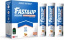 FAST&UP Επαναφόρτωση – Άμεση Ενυδάτωση και Ηλεκτρολυτές Replenishment - Saver Multipack - 60 Αναβράζοντα δισκία (Peach Ice Tea)