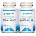 P Puregen Labs Ανακουφισμός για ενήλικες Dextromethorphan HBr 15mg (120 Softgels) 8-ώρα, μη-νύχτα, Long-Lasting Bronchial Καταπιεστικό 