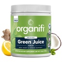 Organifi Green Juice - συμπλήρωμα σκόνης με Organic Spirulina, Ashwagandha, και Chlorella - Βοηθά στην επίτευξη στόχων καταλληλότητας και τη μείωση των επιπέδων κορτιζόλης, 30-Day Supply