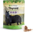 Silver Lining Herbs Thyroid Support for Horses – Herbal Horse Supplement for Normal Thyroid Function, Hormone Balance & Healthy Metabolism with Irish Moss, Kelp, Parsley – 120-Day Supply