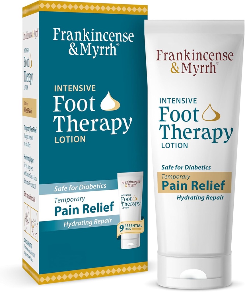 Frankincense and Myrrh Foot Pain Relief Cream - Εντατική θεραπεία ποδιών Lotion - Diabetic Nerve Pain Relief Cream 