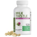Bronson Milk Thistle Silymarin Marianum & Dandelion Extract Υποστήριξη για την υγεία του ήπατος, Αντιοξειδωτική Υποστήριξη, Detox, 120 κάψουλες