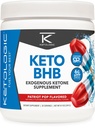 Ketologic Keto BHB (Πατριωτικό άρωμα ποπ) 30 Μερίδες - Εξωγενή συμπλήρωμα κετόνης με goBHB, Βήτα-Υδροξυβουτυρικά άλατα