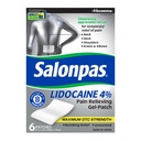 Salonpas Λιδοκαΐνη 4% Πόνος ανακούφιση Gel-Patch, 6 κόμης, για πλάτη, λαιμός, ώμος, γόνατο και αγκώνα Πόνος