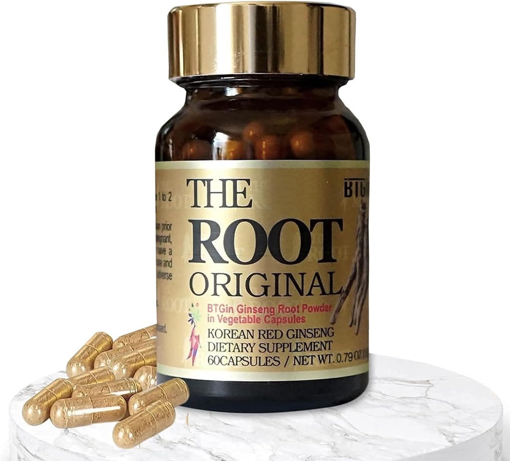 Korean Red Ginseng κάψουλες, φυσικό συμπλήρωμα ενέργειας το αρχικό ριζικό εμπλουτισμένο με καθαρό Ginsenosides Rg3 Premium Ginseng συμπλήρωμα