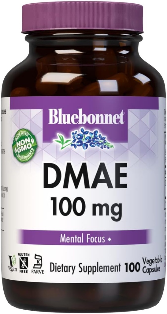 Συμπλήρωμα BlueBonnet DMAE, 100 κόμης