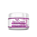 VariCream - Varicose & Spider Veins Cream - Tocopherol Acetate, Butcher's Broom, Witch Hazel - 1 Jar - 2 Oz. - Vegan