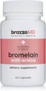 brazzoMD Bromelain with Arnica - Dietary Supplement - 60 Capsules