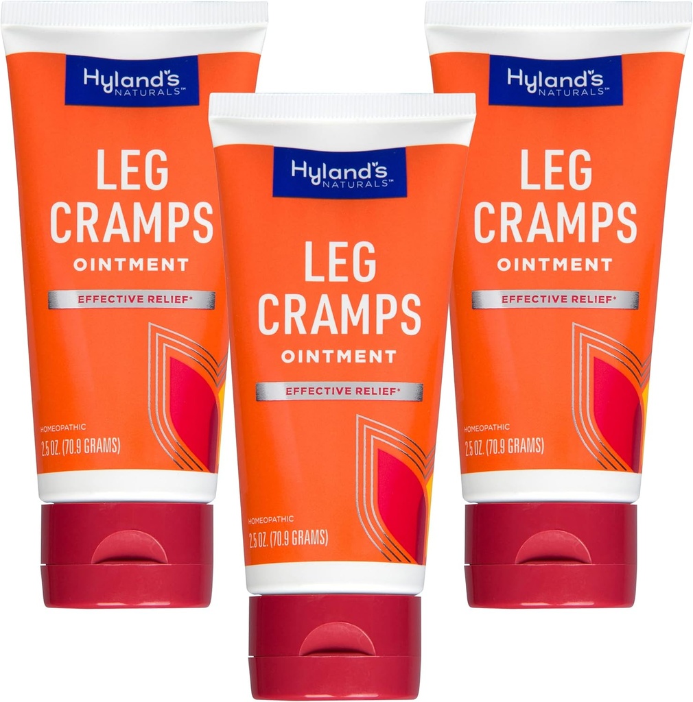 Hyland's Leg Cramps Ointment, Arnica Gel Leg Cramp Relief, 2.5 oz (Pack of 3)