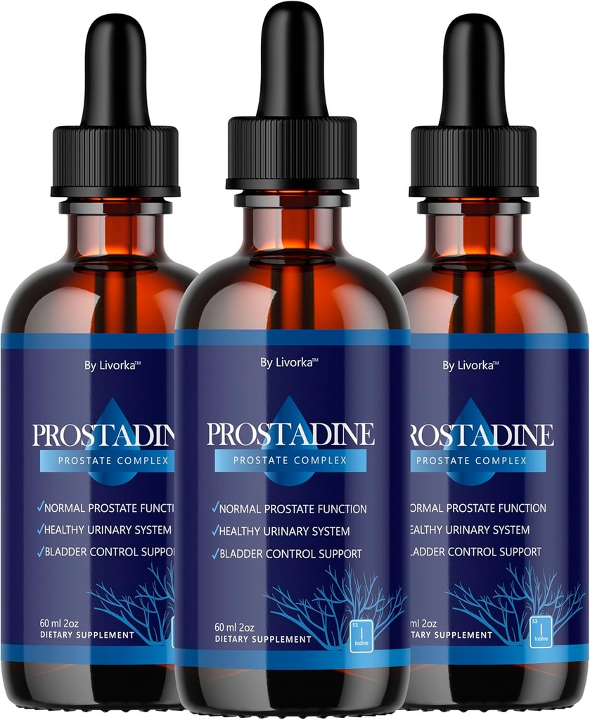 (3 Pack) Prostadine Drops - Επίσημη Drop Formula Prostadine για τους άνδρες, Prostadine Κριτικές, Prostadine Συμπλήρωμα, Prostadine Φυσική Υγρή Υποστήριξη, Prostadine Drop Formula, 3 μπουκάλια για 3 μήνες
