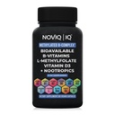 11-σε-1 μεθυλιωμένο συμπλήρωμα B-Complex: 680mcg L-μεθυλοφολικό (5-MTHF) θειαμίνη (B1) Ριβοφλαβίνη (B2) Πυριδοξάλη (B6) Μεθυλοκοβαλαμίνη (B12) - VegD3® + Nootropics - 1.100mg+ Εξυπηρετώντας - 60 Μέτρα