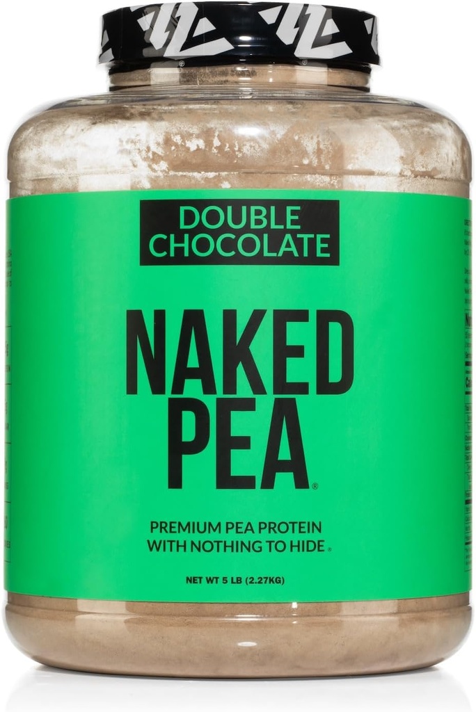 NAKED Pea - Διπλή πρωτεΐνη σοκολάτας από τις ΗΠΑ και τον Καναδά Αγροκτήματα, βιολογικό κακάο, οργανική ζάχαρη καρύδας - Δεν ΓΤΟ, χωρίς σόγια, και χωρίς γλουτένη, ανάπτυξη και ανάκτηση βοήθειας - 53 Υπηρεσίες