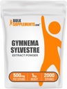 BulkSupplements.com Gymnema Extract Powder - from Gymnema Leaf, Gymnema Sylvestre Extract - Gymnema Powder, Herbal, Gluten Free - 500mg per Serving, 1kg (2.2 lbs) (Pack of 1)