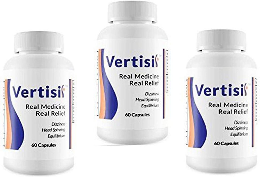 Εξάλειψη ίλιγγος με Vertisil εγγυημένα (3 μπουκάλια) από την επιστημονική υγεία από την επιστημονική υγεία