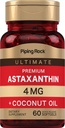 Piping Rock Ασταξανθίνη 4mg 
