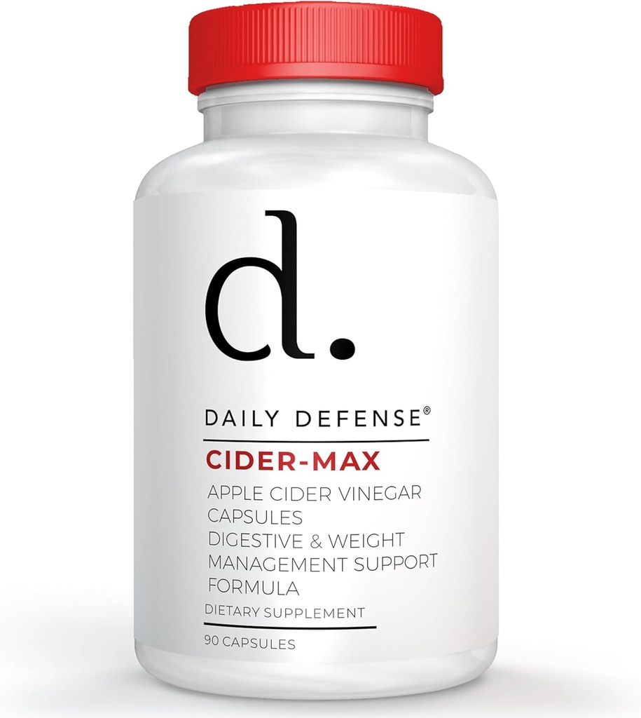 Apple Cider Vinegar Capsules - 500mg Keto-Friendly ACV with Vitamin B6, Iodine, & Spirulina - Supports Gut Health & Weight Management, Enhances Digestion & Energy Levels