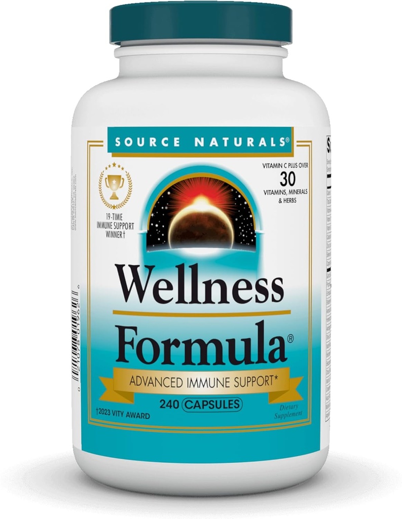 Πηγή Naturals Wellness Formula, Herbal Defense Complex* - 240 Κάψουλες