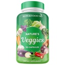 Veggies Supplement - 90 Veggie Capsules - Supports Energy Levels, Beta Carotene, Vitamins & Minerals - Soy Free - 90 Count