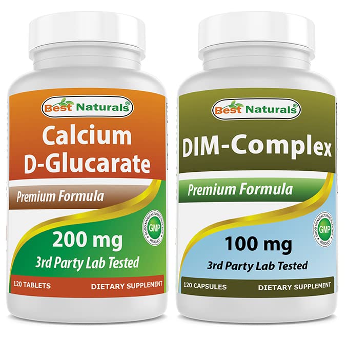 D-Glucarate ασβεστίου 200 mg & συμπλήρωμα DIM 100 mg