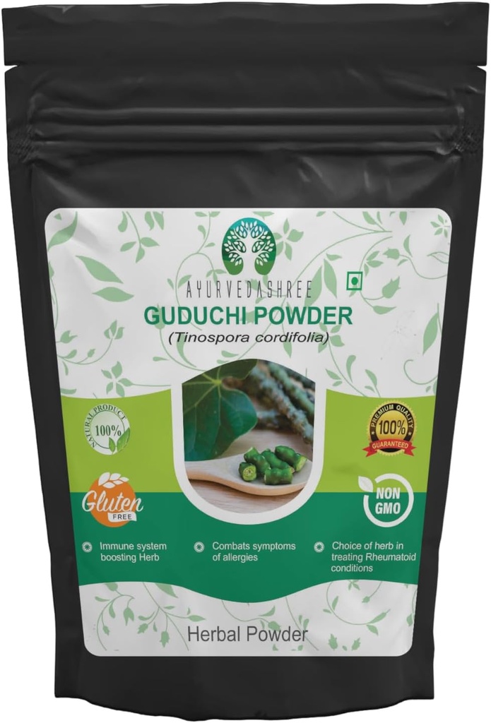 Guduchi σε σκόνη 100 Gm I Giloy σε σκόνη I Ayurvedic Herbal Ανοσοποιητική υποστήριξη Υποστηρίζω ανοσοποιητικό σύστημα I Tinospora Cordifolia σε σκόνη I Non GMO I Gluten Free I 100% Φυσικό
