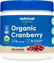 Nutricost Βιολογική σκόνη βατόμουρο, 8 oz, 5G ανά υπηρεσία - Μη ΓΤΟ, χωρίς γλουτένη