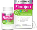 Florajen παιδιά προβιοτικά, 6 δισεκατομμύρια CFUs, ψυκτικά προβιοτικά για τα παιδιά, πολλαπλών καλλιεργειών προβιοτικό συμπλήρωμα, ανακουφίζει περιστασιακό αέριο, Bloating & δυσκοιλιότητα, υποστηρίζει την υγεία των ούλων, 30 Ct (3 πακέτο)