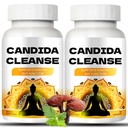 Candida Cleanse - Gut & Colon Support, Advanced Formula - Φύλλο Orγανης, Wormwood, Μαύρο Καρύδι, Καπρυλικό οξύ