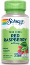 SOLARAY Red Raspberry Leaves Capsules, 400 mg | 100 Count