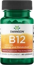 Swanson Supplemelts Υπογλώσσια Βιταμίνη B-12 5 Milligrams 60 Tabs
