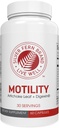 Silver Fern Brand Motiility- Μη-Λακτική δυσκοιλιότητα και αργή ενίσχυση κινητικότητας - 60 κάψουλες, 30 ημέρες προσφοράς - Περιέχει φύλλο Artichoke, Τρυφερά Πόδια Όκρα, & Χειμωνιάτικο κερασάκι