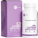 Lutein 20mg με Zeaxanthin 4mg και Bilberry Extract 100mg, Βιταμίνη, Υποστηρίζει την Όραση και τη Macular Υγεία, LUTEMAX 2020, Non GMO, Vegan, Gluten Free - 60 Μερίδες