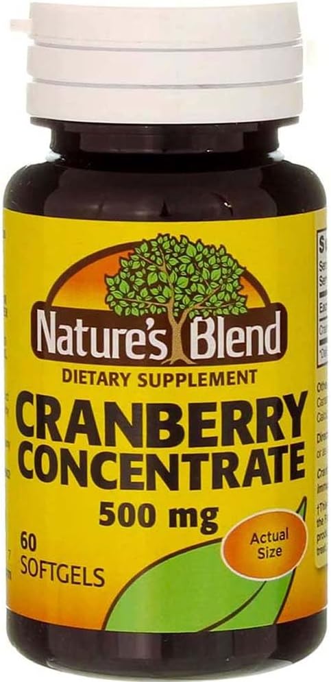 Nature's Blend Cranberry συμπυκνωμένο 500 mg 60 Sgels