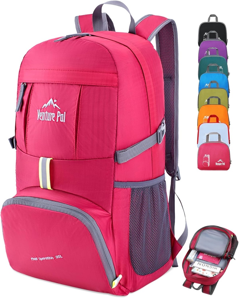Venture Pal 35L εξαιρετικά ελαφρύ συσκευασίας πτυσσόμενα ταξίδια Camping Πεζοπορία Υπαίθρια σπορ Πακέτο πλάτης