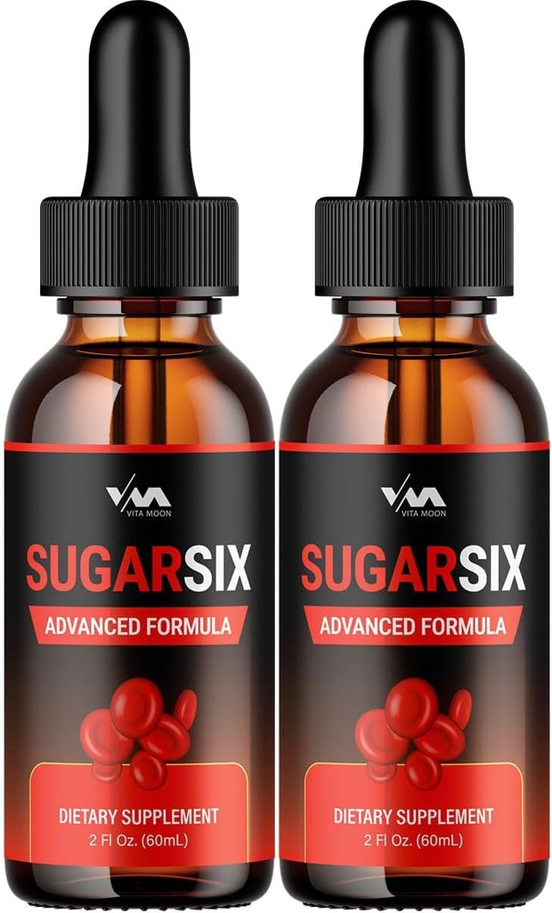 (2 Pack) SugarSix Drop Healthy Vitamin Support Supplement - Sugar Six Advanced Formula, Sugar Six 24 ώρες Liquid, SugarSix Energy και Extra Strength Reviews, 2 μήνες προσφοράς