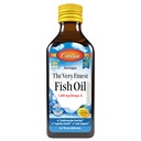 Carlson - The Very Finest Fish Oil, 1600 mg Omega-3s, Liquid Fish Oil Supplement, Norwegian Fish Oil, Wild-Caught, Sustainablely Soured Fish Oil Liquid, Lemon, 200ml, 6.7 Fl Oz