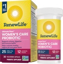 Renew Life Women?s Probiotic - Ultimate Flora Probiotic Women's Care, Shelf Stable Probiotic Supplement - 25 Billion - 30 Vegetable Capsules