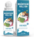 Μαγνήσιο Lotion για τα παιδιά, Μαγνήσιο Roll on for Sleep & Calm - Βοήθεια Παιδιά Ηρεμία και Ύπνος, Topical Magnesium Cream - Υποστηρίξτε μια ισορροπημένη διάθεση, ώρα ύπνου & νύχτα