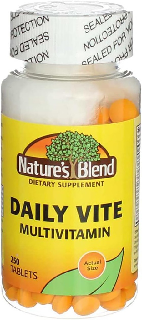 Μείγμα της φύσης καθημερινή Vite Multivitamin 250 Tabs